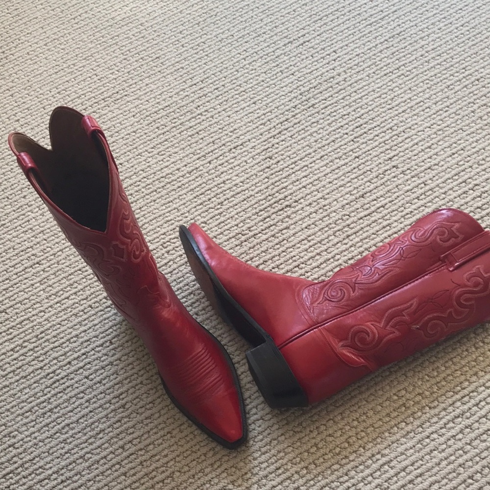 Lucchese 1883 Western Goat Skin Leather Boot!